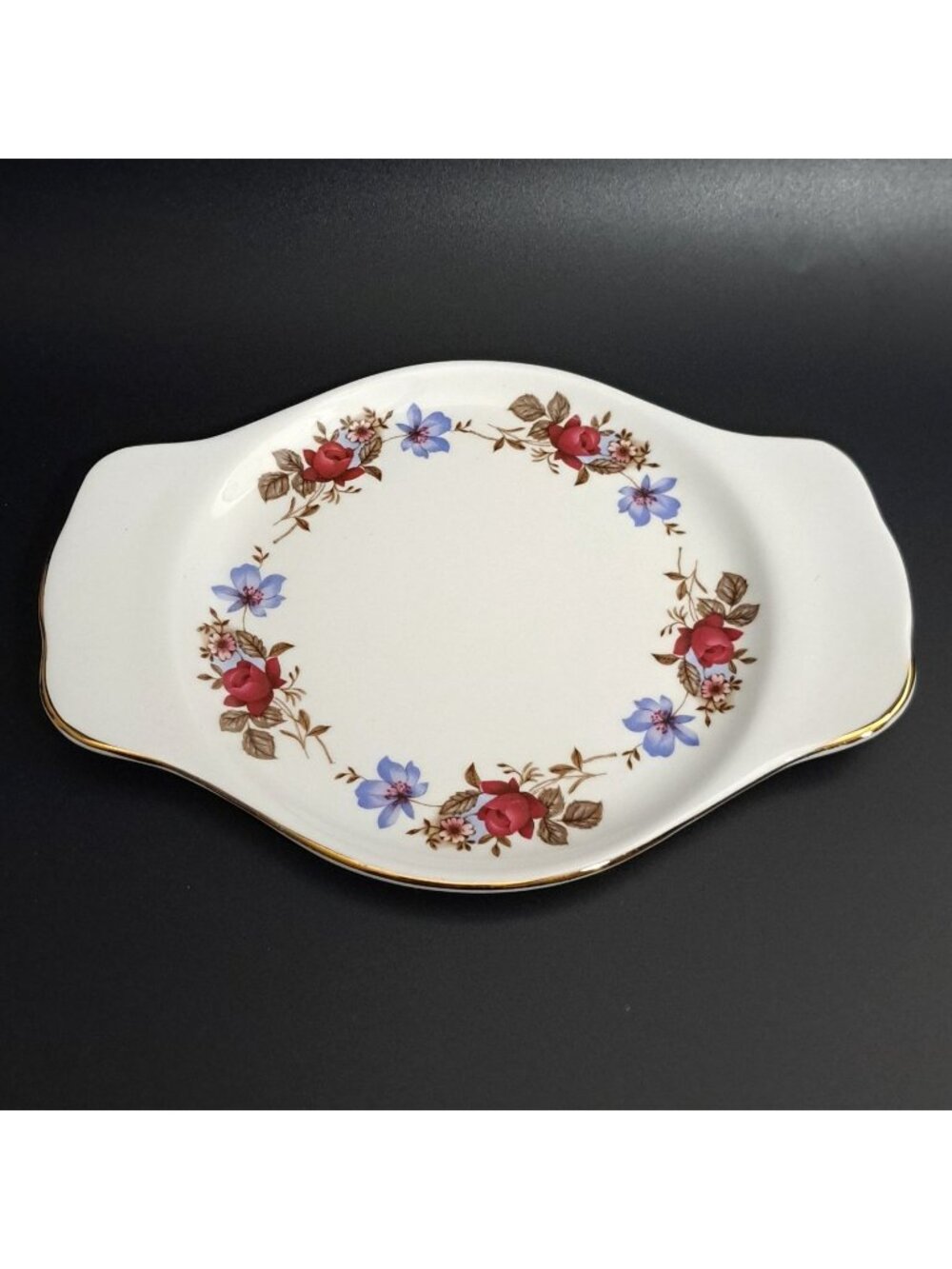 Royal Sutherland Fine Bone China Floral Tray Vintage